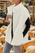 Sherpa Stand Collar Jacket Vest